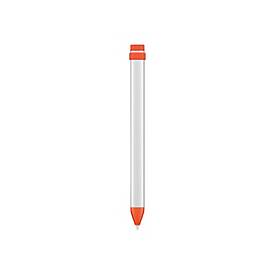 Logitech Crayon - Digitaler Stift - kabellos - Intense Sorbet - für Apple 10.2-inch iPad; 10.5-inch iPad Air (3rd generation)