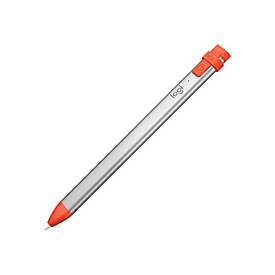 Logitech Crayon - Digitaler Stift - kabellos - Intense Sorbet - für Apple 10.2-inch iPad; 10.5-inch iPad Air (3rd generation)