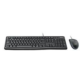 Logitech Desktop MK120 - Tastatur-und-Maus-Set - Spanisch