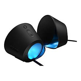 Logitech G560 - Lautsprechersystem - für PC - 2.1-Kanal - kabellos - Bluetooth - USB - 120 Watt (Gesamt)
