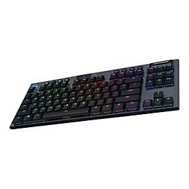 Logitech Gaming G915 TKL - Tastatur - Hintergrundbeleuchtung - kabellos - USB, Bluetooth, 2.4 GHz - QWERTZ