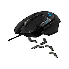 Logitech Gaming Mouse G502 (Hero) - Maus - USB, LIGHTSPEED