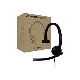 Logitech H570e - Headset - On-Ear - kabelgebunden - USB-A - Zertifiziert für Microsoft Teams