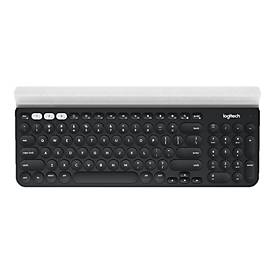 Logitech K780 Multi-Device - Tastatur - kabellos - Bluetooth - Deutsch - weiß