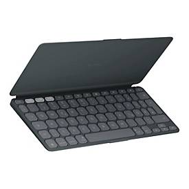 Logitech Keys-To-Go 2 for iPad - Tastatur - built-in cover - kabellos - Bluetooth LE - QWERTZ