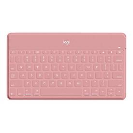 Logitech Keys-To-Go - Tastatur - Bluetooth - QWERTY - Pan-Nordic - Blush Pink