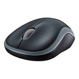 Logitech M185 - Maus - 2.4 GHz - Grau