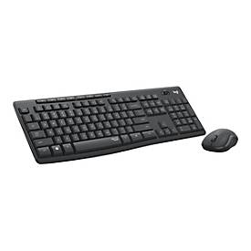 Logitech MK295 Silent - Tastatur-und-Maus-Set - kabellos - 2.4 GHz - QWERTY - Englisch