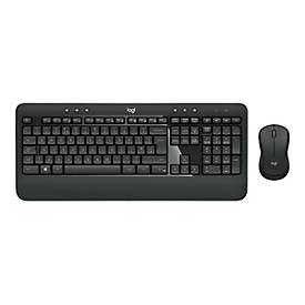 Logitech MK540 Advanced - Tastatur-und-Maus-Set - kabellos - 2.4 GHz - QWERTZ - Deutsch (Schweiz)