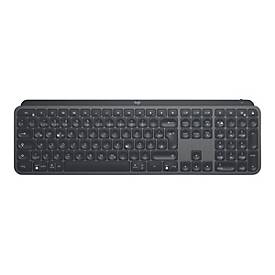 Image of Logitech MX Keys Advanced Wireless Illuminated Keyboard - Tastatur - QWERTZ - Deutsch - Graphite