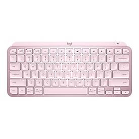 Logitech MX Keys Mini - Tastatur - QWERTY - USA - rosé