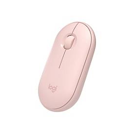 Logitech Pebble M350 - Maus - optisch - 3 Tasten - kabellos - 2.4 GHz, Bluetooth