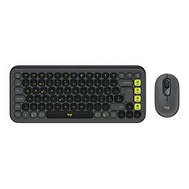 Logitech POP Icon Combo - Tastatur-und-Maus-Set - kabellos - Bluetooth LE - QWERTZ - Schweiz