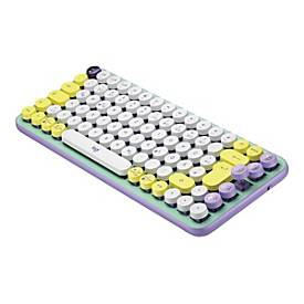 Logitech POP Keys - Tastatur - kabellos - Bluetooth LE, Bluetooth 5.1 - QWERTZ - Deutsch