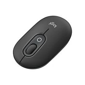 Logitech POP - Maus - anpassbarer Emoji - optisch - 4 Tasten - kabellos