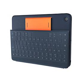 Logitech Rugged Combo 3 For Education - Master Pack - Tastatur und Foliohülle - Apple Smart connector - K-12 Ausbildung 