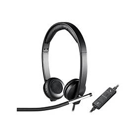 Image of Logitech USB Headset Stereo H650e - Headset