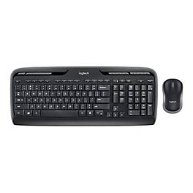 Logitech Wireless Combo MK330 - Tastatur-und-Maus-Set - Belgien