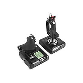 Logitech X52 Professional H.O.T.A.S. - Joystick und Gasregler