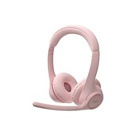 Logitech Zone 300 - Headset - On-Ear - Bluetooth - kabellos - rosé