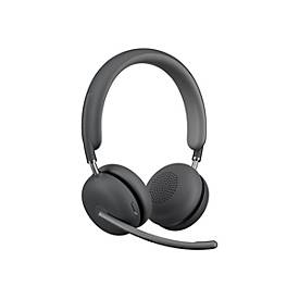 Logitech Zone Wireless 2 UC - Headset - On-Ear - Bluetooth - kabellos - aktive Rauschunterdrückung