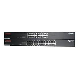 Longshine LCS-GS9116-A - Switch - 16 Anschlüsse - unmanaged - an Rack montierbar