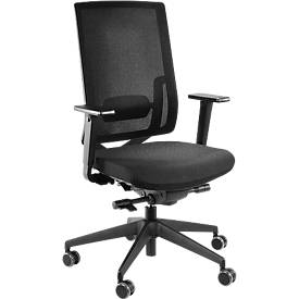 Lordosenstütze für Bürostuhl SSI Project OI 2530, L 350 x B 350 mm, höhen-/tiefenverstellbar, wird eingebaut