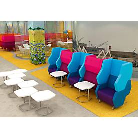 Lounge FORUM Ein-Sitzer mit niedriger Rückenlehne und Armlehnen