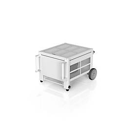 Luftreiniger IDEAL Hercules H14, H14 HEPA-Filter, bis zu 810 m³/h, Leistung 170 W, 5 Lüftungsstufen inkl. Memory-Funktion, mit Klappgriffen & Rollen