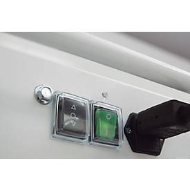 Luftreiniger IDEAL Hercules H14, H14 HEPA-Filter, bis zu 810 m³/h, Leistung 170 W, 5 Lüftungsstufen inkl. Memory-Funktion, mit Klappgriffen & Rollen