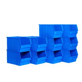 Magazijnbak TF 14/7-3 - kunststof - L 343 x B 209 x H 200 mm - 10 l - 10 stuks 