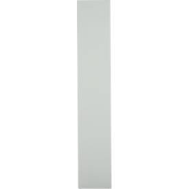 Magazinregal C+P Serie 13, ohne Sichtlagerkästen, 10 Fachböden, abschließbar, B 700 x T 300 x H 1690 mm, Stahl, lichtgrau RAL 7035