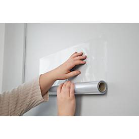 Magic Charts Legamaster, für Cleanboards, blanko, selbstklebend & beschreibbar, inkl. Boardmarker, B 600 x H 800 mm, 100 % recyclingfähig, Polypropylen, transparent, 25 Blatt