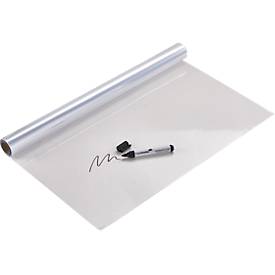 Magic Charts Legamaster, für Cleanboards, blanko, selbstklebend & beschreibbar, inkl. Boardmarker, B 600 x H 800 mm, 100 % recyclingfähig, Polypropylen, transparent, 25 Blatt