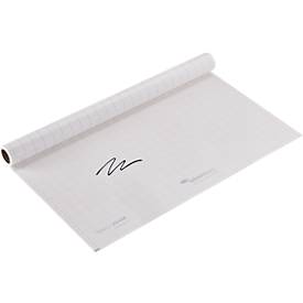 Magic Charts Legamaster, für Flipcharts, kariert, selbstklebend & beschreibbar, inkl. Permanentmarker, L 800 x B 600 mm, 100 % recyclingfähig, Polypropylen, weiß, 25 Blatt