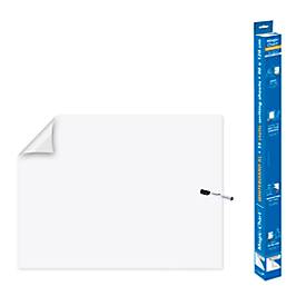 Magic Charts Legamaster XL, für Whiteboards, blanko, selbstklebend & beschreibbar, inkl. Boardmarker, B 900 x H 1200 mm, 100 % recyclingfähig, Polypropylen, weiß, 15 Blatt