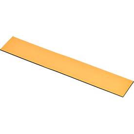 Magnet-Lagerschilder, gelb, 60 x 150 mm