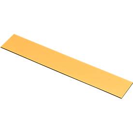 Magnet-Lagerschilder, gelb, 60 x 200 mm