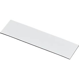 Magnet-Lagerschilder, weiß, 50 x 100 mm
