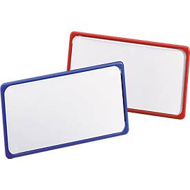 Magnet-Namensschilder, blau, 10 St.