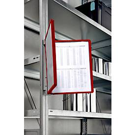 Magnet-Wandhalter-Set Vario Wall, inkl. 5 Tafeln, rot