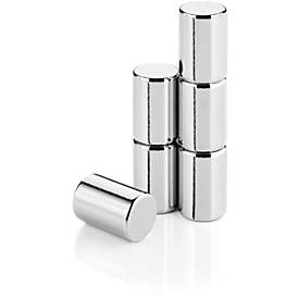 Magnete, für Schlüsselkasten mit Glasmagnettafel VELIO, 6 Stück