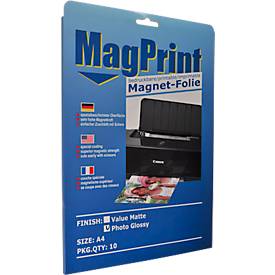 Magnetfolie, Vinyl-Glossy