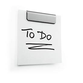 Magnetleiste Durafix Clip, B 60 x H 17 mm, selbstklebend, silber, 5 Stück