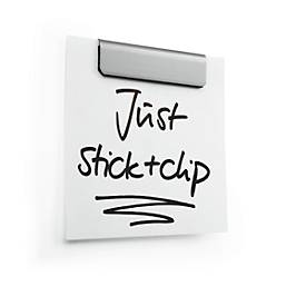 Magnetleiste Durafix Clip, B 60 x H 17 mm, selbstklebend, silber, 5 Stück