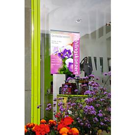 Magnetleiste DURAFIX® Rail, B 297 x H 17 mm, selbstklebend, blasenfreie Optik, silber