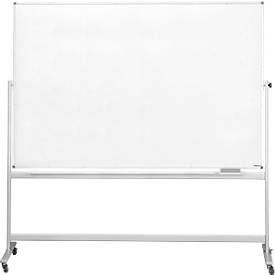 magnetoplan® Whiteboard, mobil, emailliert, H 1200 x B 2200 mm