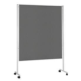 ® Stellwand, mobil, doppelseitig, B 1500 x T 1200 mm, versch. Ausführungen