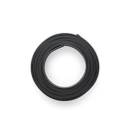MagnetrolleDurafix Rolle, L 5 m x B 17 mm, selbstklebend, schwarz