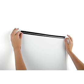 MagnetrolleDurafix Rolle, L 5 m x B 17 mm, selbstklebend, schwarz